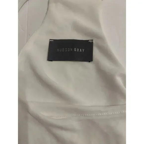 NWT‎ Hudson Grey White Racerback Relaxed Cami Women’s Size Large Tank Camisole - Picture 3 of 10